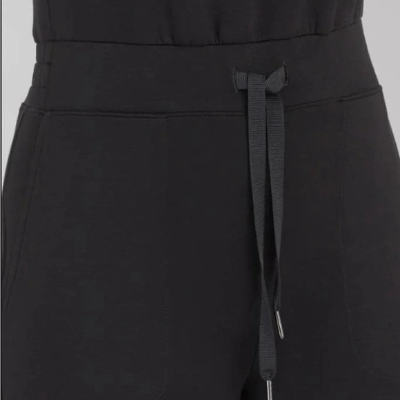 NEW US Women Casual Playsuit Ladies Crew Neck Jumpsuit Romper Summer Pants Solid - Picture 3 of 3